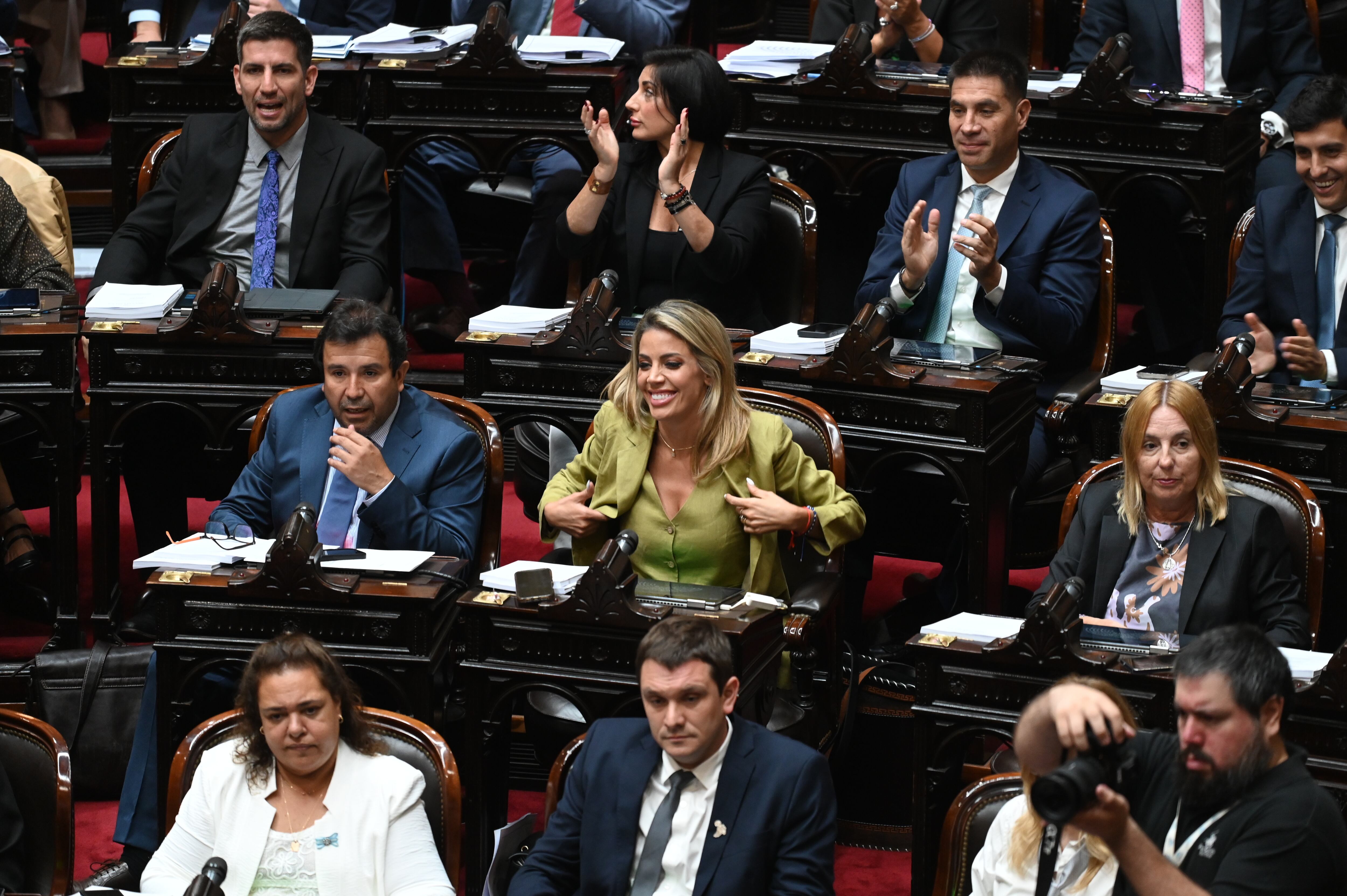 Tras aceptar modificaciones, el bloque de La Libertad Avanza en Diputados sumó otra victoria legislativa (RS Fotos)