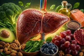 El hígado graso afecta al 38 % de los adultos y se asocia a obesidad, diabetes tipo 2, hipertensión y sedentarismo (Imagen Ilustrativa Infoabe)