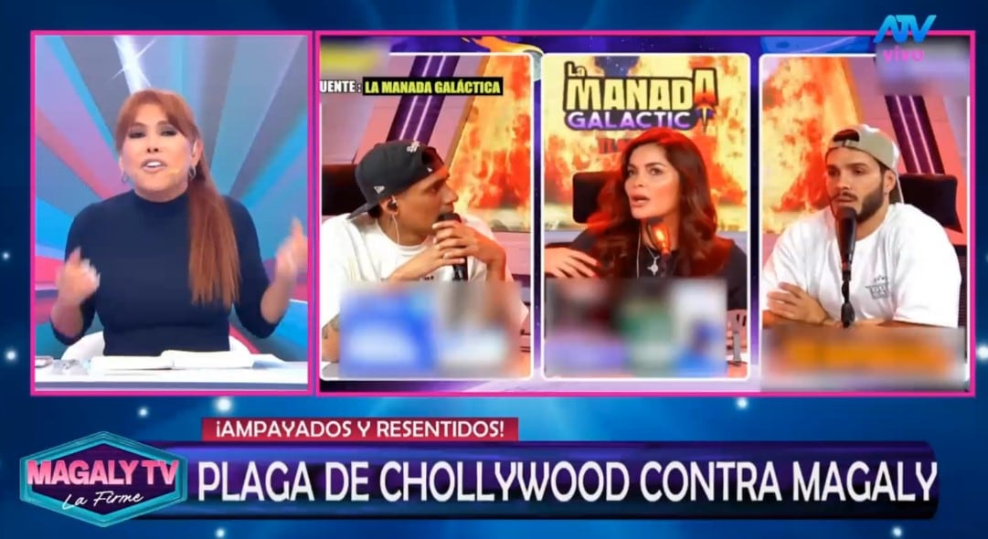 Magaly Medina responde a La Manada tras informe de Jefferson Farfán: “Una gran inteligencia no le podemos pedir”. Captura: Magaly TV La Firme.
