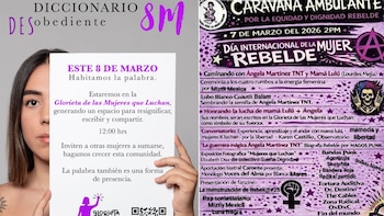 Colectivas feministas llevarán a cabo actividades en el marco del 8 de marzo.
