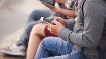 Unos alumnos de un instituto