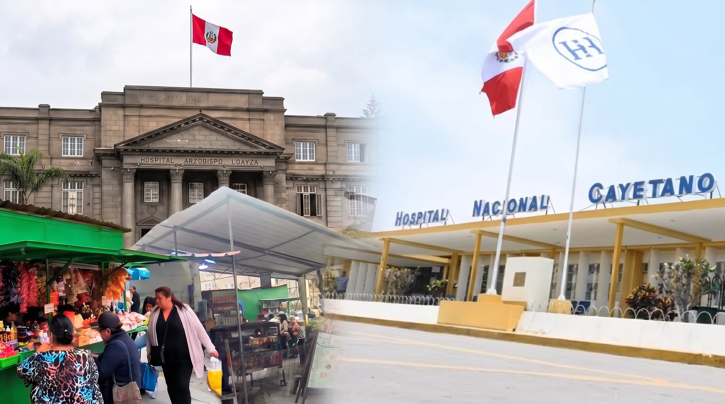 Hospital Loayza y Cayetano Heredia: Contraloría expone negocios privados que funcionan dentro de terrenos del Estado