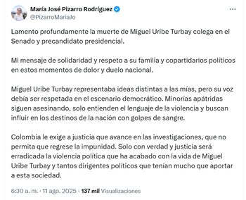 - crédito @PizarroMariaJo/X