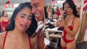 Daniela Celis rompió en llanto después de una función de Sex y contó el motivo: “Soy muy emocional”