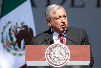 El presidente de México Andrés