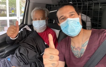 Quique Dapiaggi en una de