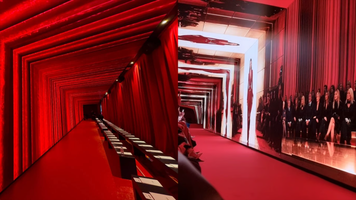 Se mostró una exhibición generada por IA en la que modelos virtuales exhibían diseños de alta costura que todavía no existían de forma física. (fashionnetwork.com)