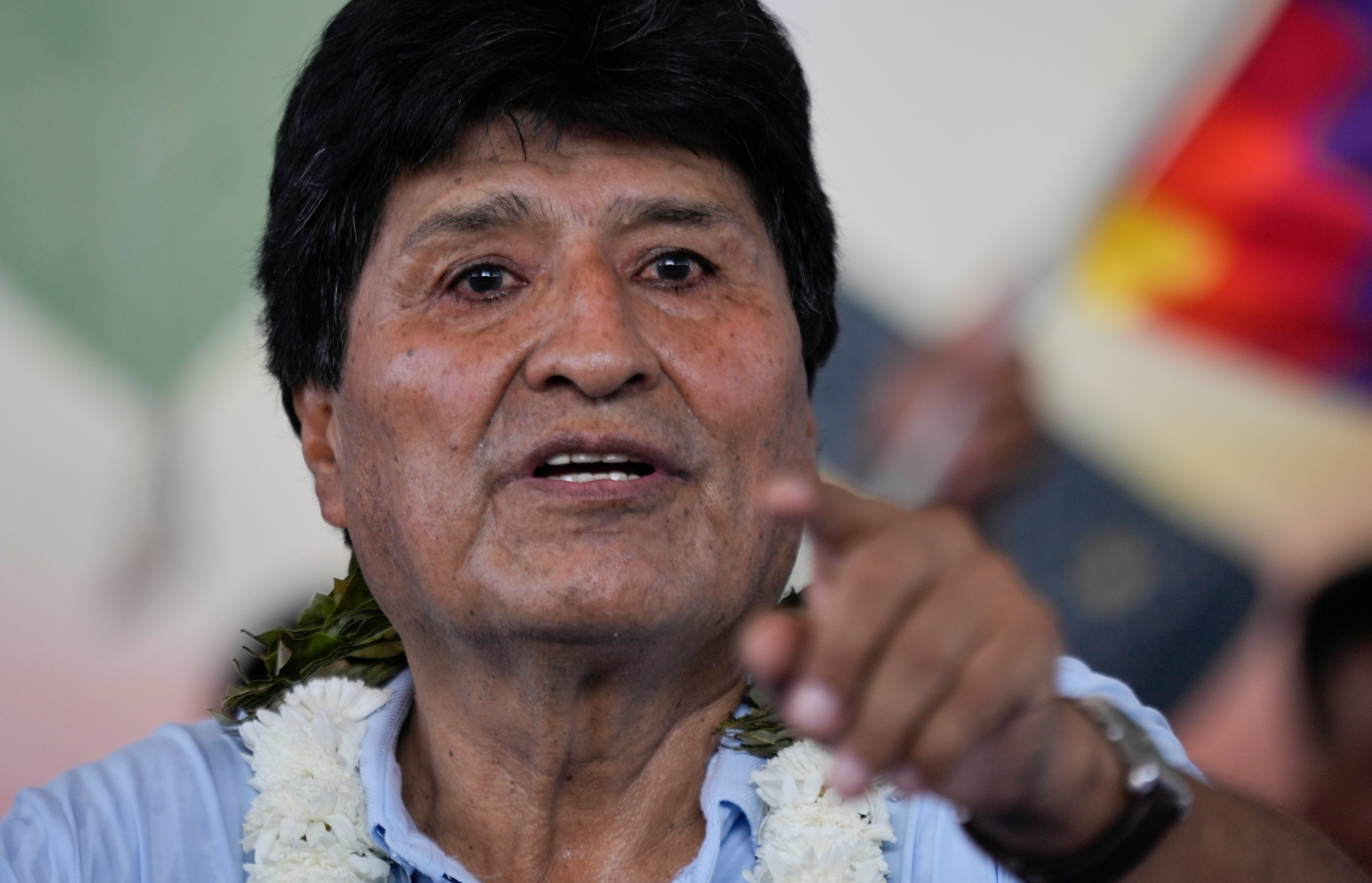 El ex mandatario de Bolivia Evo Morales (AP Foto/Juan Karita/Archivo)