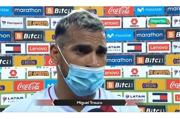 Miguel Trauco no estuvo presente en la victoria ante Colombia.
