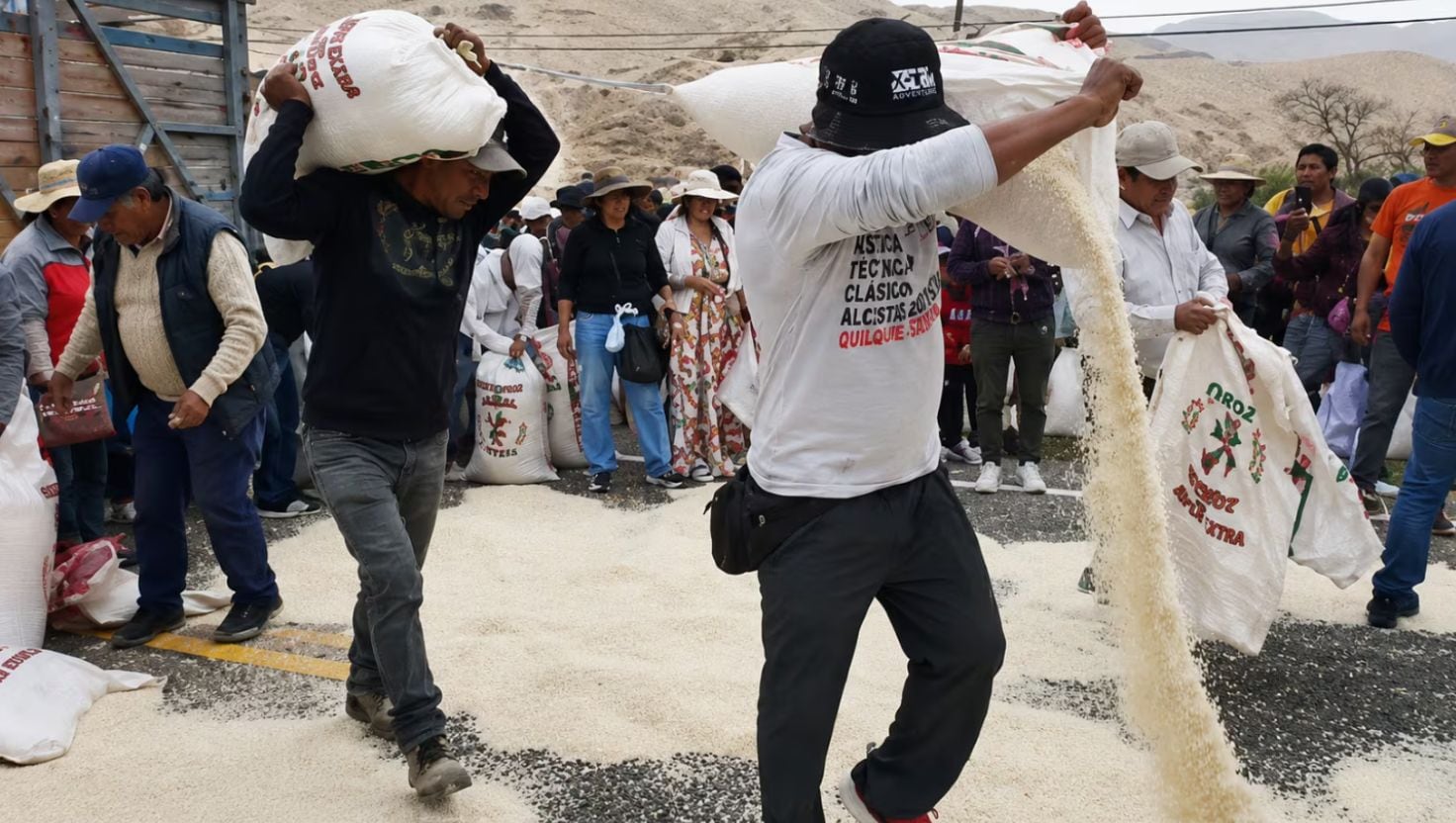 ¿Cuál es el nivel de las importaciones de India y China? Solo 1.200 toneladas anuales, destinadas a nichos de mercado (arroz basmati, de alto precio).