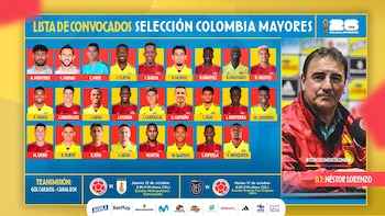 26 jugadores fueron convocados por