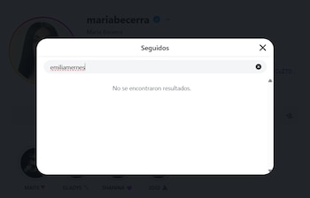 El unfollow coincidió con el