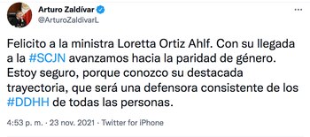 (Foto: Twitter/@ArturoZaldivarL)