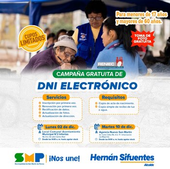 Las campañas de DNI electrónico
