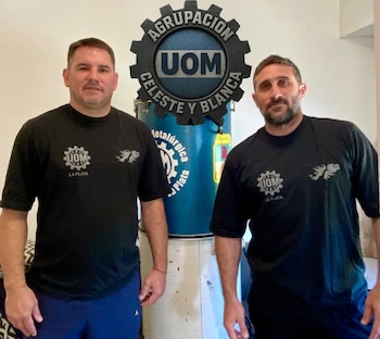 Rubén Ortiz y Maximiliano Pierdominico