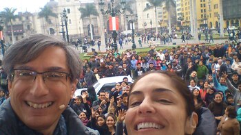 Federico Salazar tuvo que ser