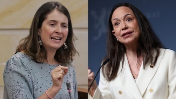 Paloma Valencia sostuvo videollamada con María Corina Machado y habló de la democracia en Colombia