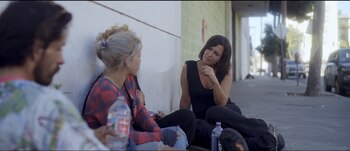 Alejandra Andrade en el reportaje