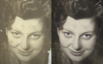 A la izquierda, la foto