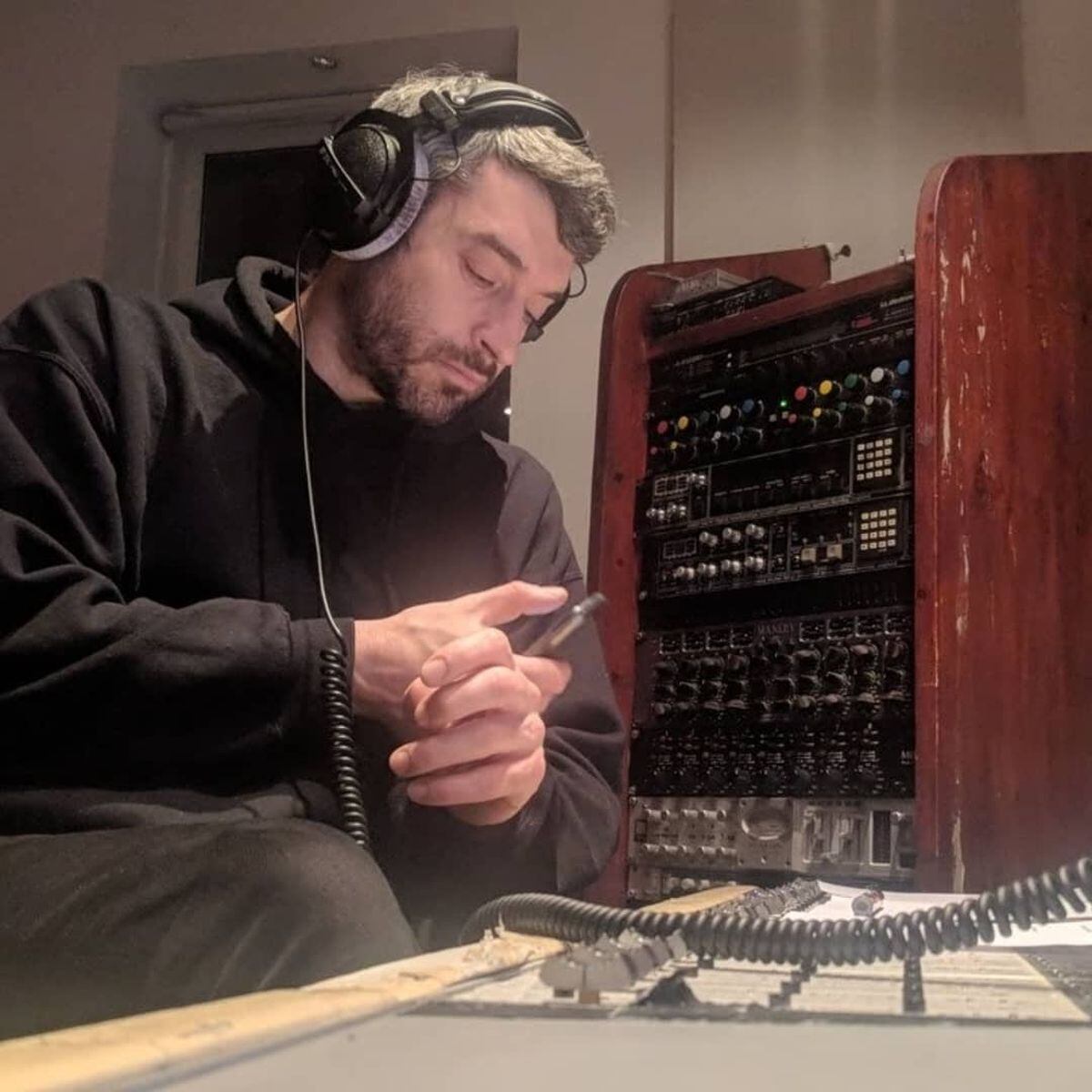 Tanguy Destable, productor musical francés de 46 años conocido como Tepr, confirmó su relación con Natalie Portman en marzo de 2025 (Instagram/@tepr_)