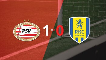 PSV le ganó 1-0 como