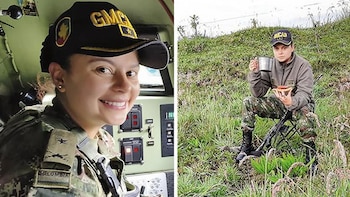 Subteniente del Ejército, Juliana Carmona.