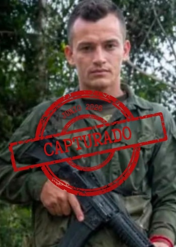Las autoridades identifican a alias Mono Huevo como cabecilla de la estructura Ever Castro, una facción que delinque bajo las órdenes de alias Calarcá - crédito Ejército Nacional de Colombia