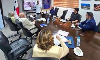Representantes de la empresa Consorcio Panamericana de Cannabis expusieron que el proyecto contempla una primera etapa orientada a un semillero agronómico controlado. (MIDA)