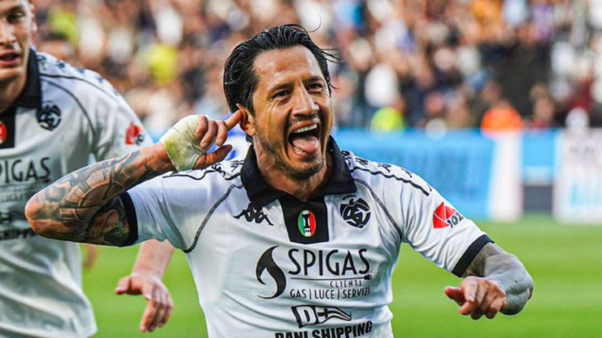 Gianluca Lapadula, delantero del Spezia.