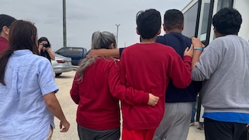 Jóvenes mexicanos, miembros de mariachi