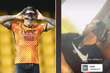 Gianluca Lapadula demuestra su patriotismo