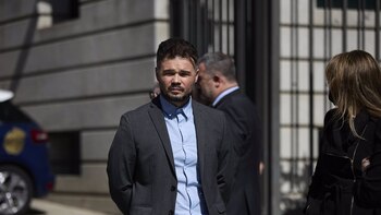 Rufián admite que la negociación