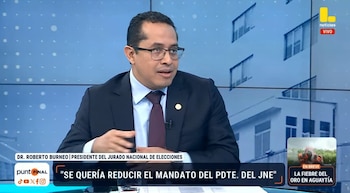 Roberto Burneo confirma que as próximas eleições serão as maiores da história do Peru. Navio: Latina.
