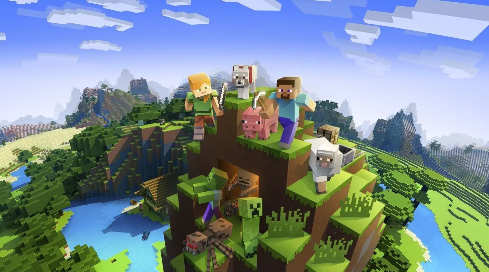 Minecraft, otro de los preferidos locales