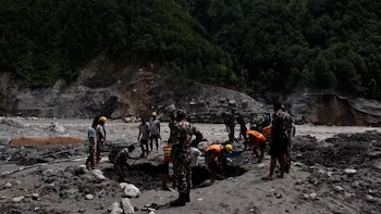 Así quedó el valle de Nepal que fue devastado por las inundaciones