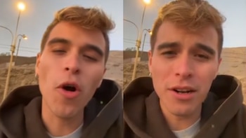 Brando Gallesi se muestra molesto con usuarios que cuestionan su orientación sexual.