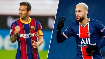 Lionel Messi y Neymar se