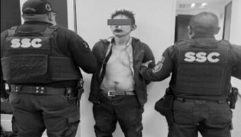 Roberto "N" fue detenido en