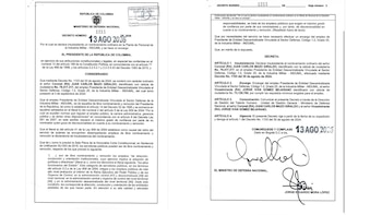 El Decreto 1211 del 13 de agosto de 2026 oficializó la salida de Juan Carlos Mazo Giraldo de la Presidencia de Indumil - crédito Dapre