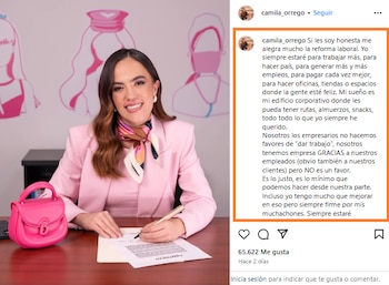 Camila Orrego, fundadora de Trendy,
