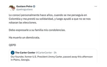 Con este mensaje, el presidente