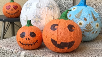Cómo hacer una calabaza de Halloween con papel: paso a paso fácil y sin muchos materiales