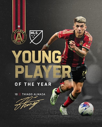 Thiago Almada fue nombrado mejor