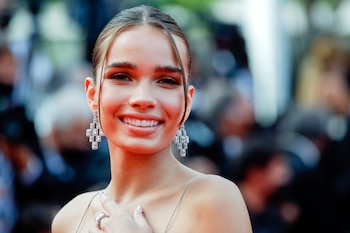 La modelo británica abandonó sus