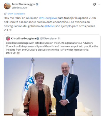 El intercambio entre la titular