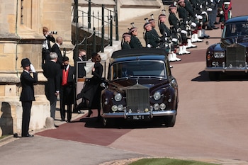 Kate Middleton, ingresa a la capilla de San jorge, donde descansarán los restos del príncipe Felipe en la Bóveda Real