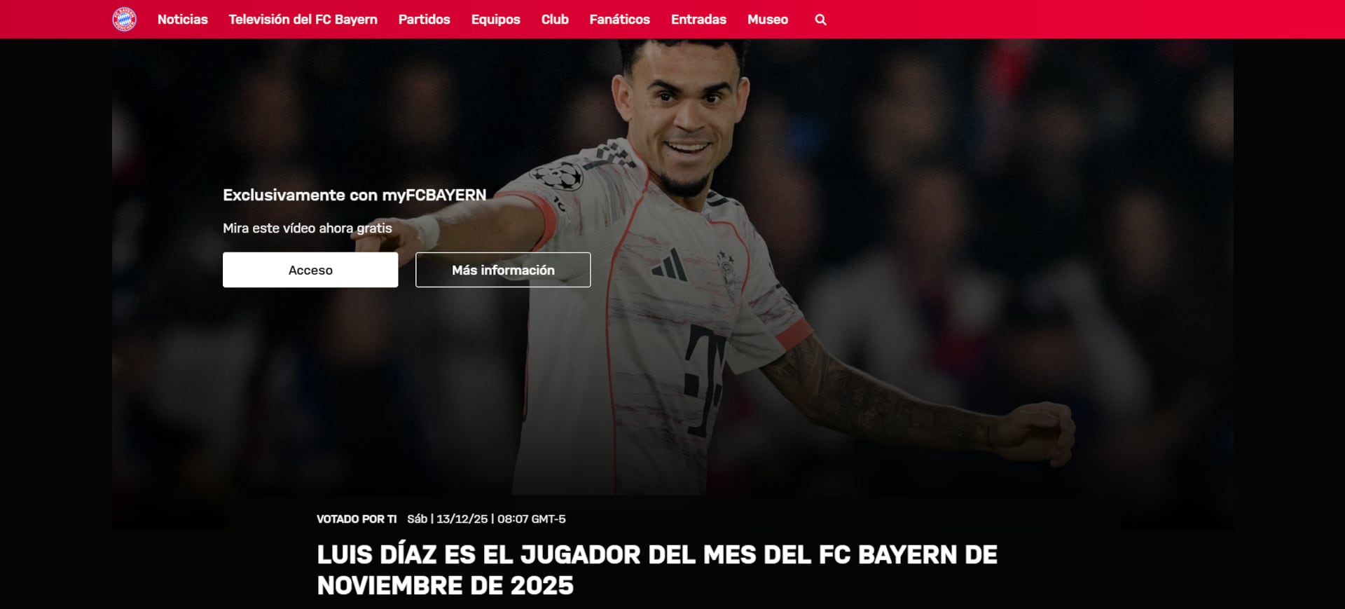 Así fue reconocido el atacante colombiano por parte de los fanáticos de los