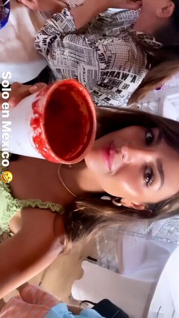 La actriz disfrutó de una