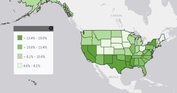 Mapa de la Oficina del