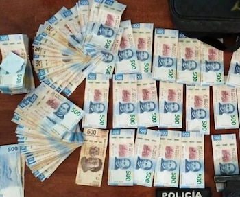 El sujeto habría robado 161 mil pesos a un cuentahabiente. (Fiscalía Edomex)
